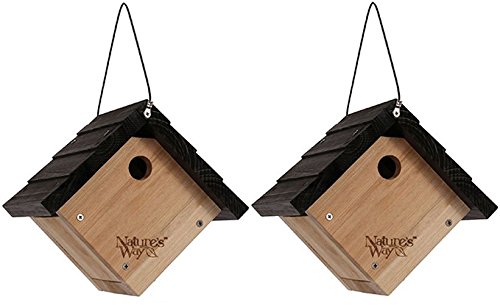 Amazon.com: Nature's Way Bird Products CWH1 Cedar Wren House, 8